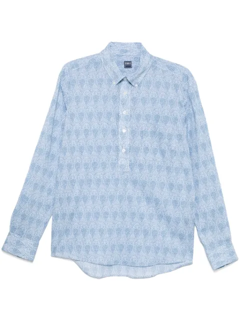 Fedeli paisley-print shirt