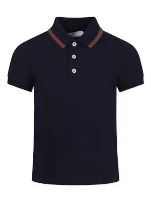 ベビーグッズも大集合 Gucci Kids（グッチ・キッズ）ポロシャツ FARFETCH - トップス