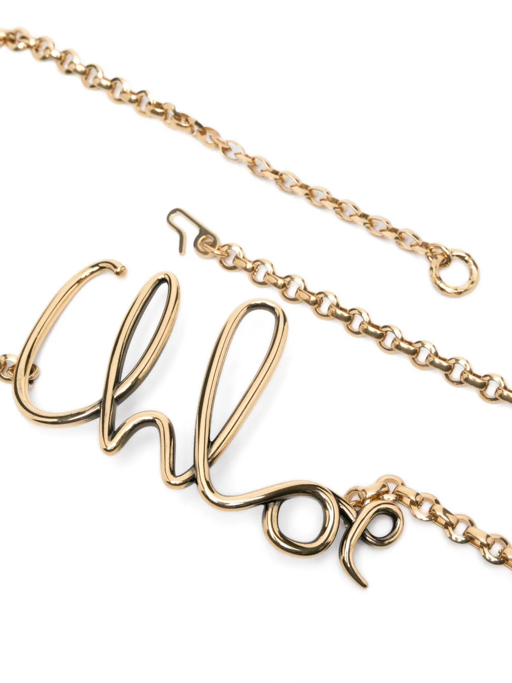 Chloé Iconic kleine riem - Goud