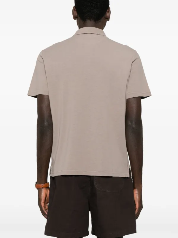 Fedeli Piqué Polo Shirt | Grey | FARFETCH