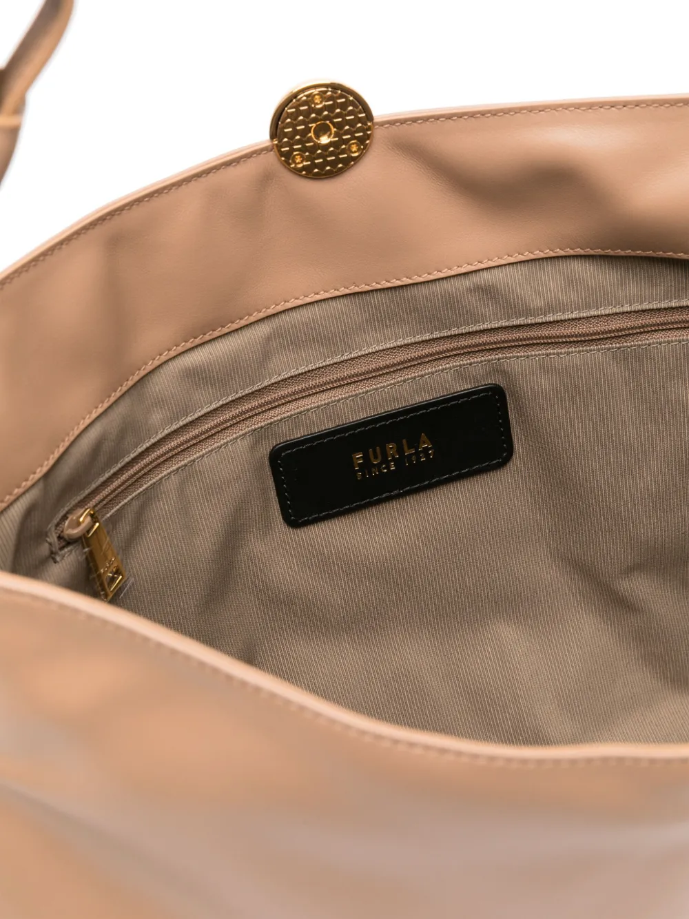 Furla Sfera grote schoudertas Beige