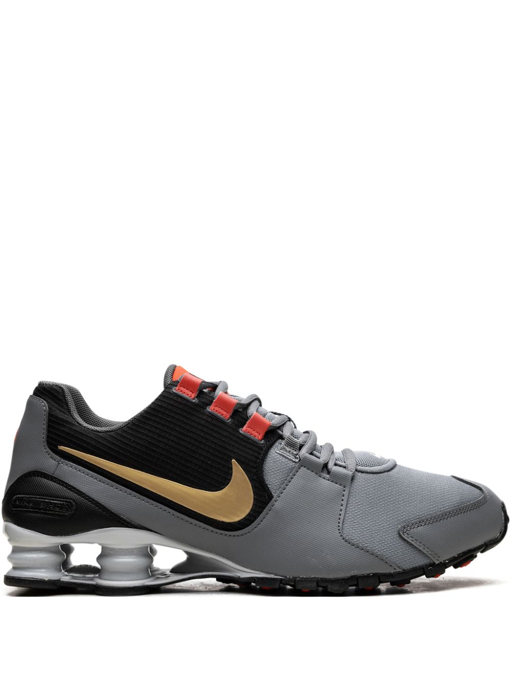 Nike Shox Avenue "Cool Grey Metallic Gold" sneakers