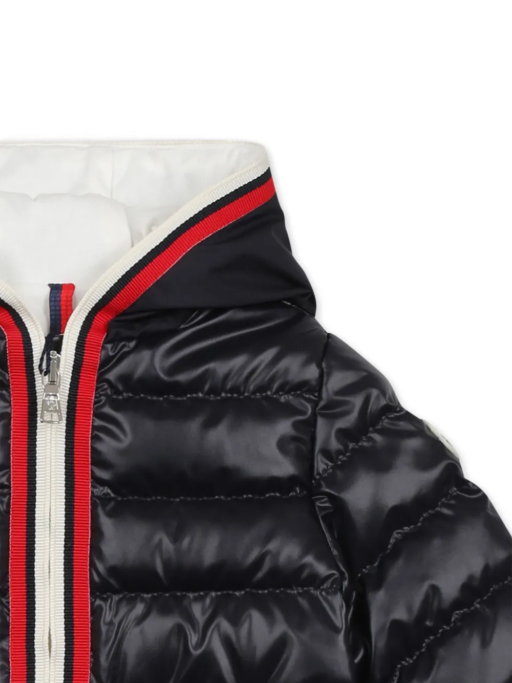 Moncler Enfant Gewatteerd jack Blauw