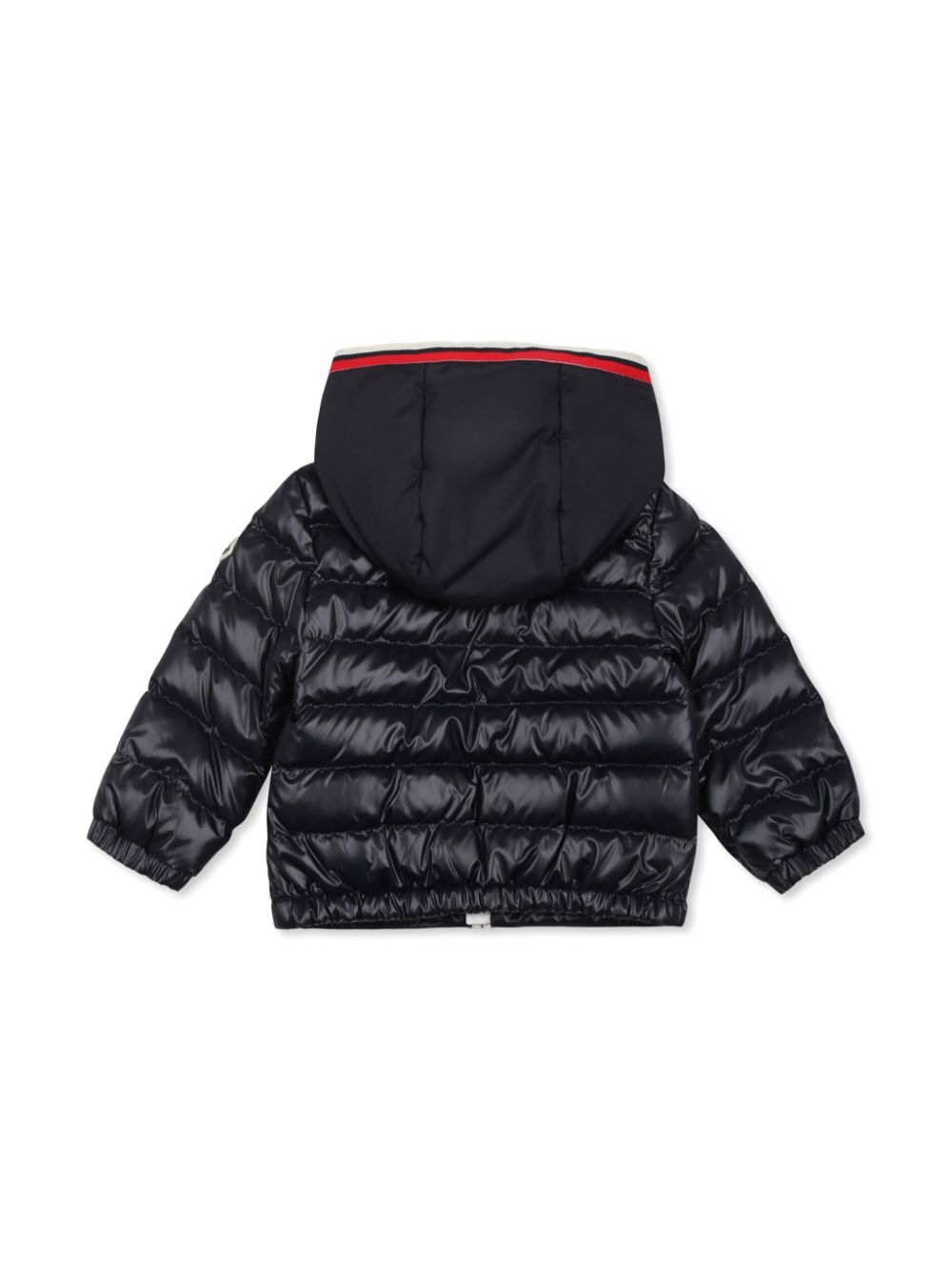 Moncler Enfant hooded padded jacket - Blauw