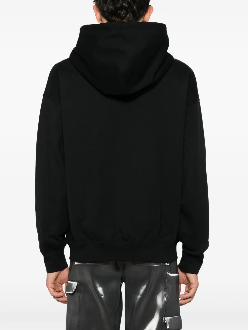 Y-3 Hoodie met rits Zwart
