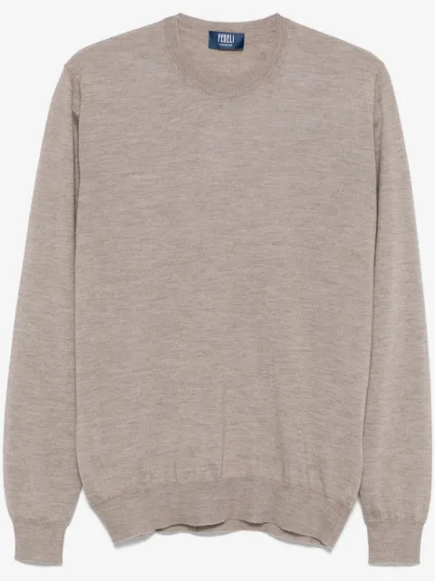 Fedeli fine-knit sweater 