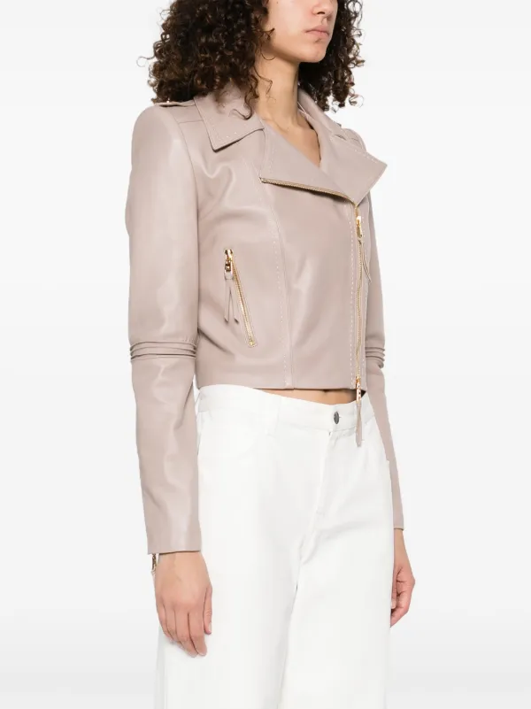 Elisabetta Franchi ライダースジャケット | ニュートラル