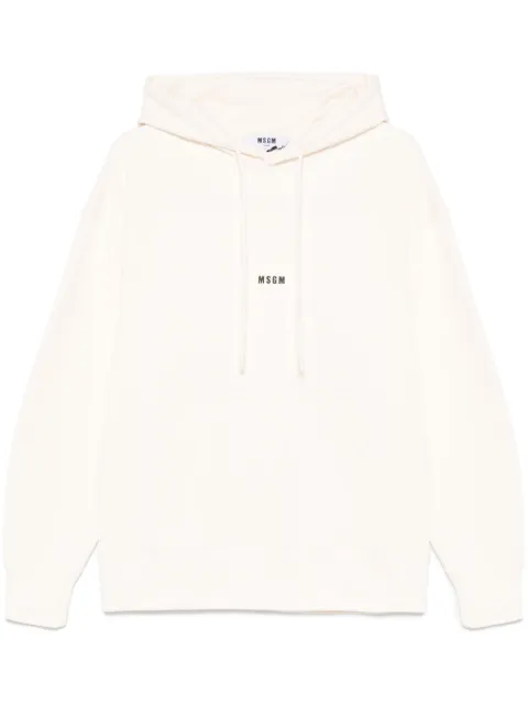 MSGM logo-print hoodie