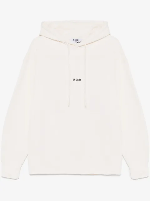 MSGM logo-print hoodie
