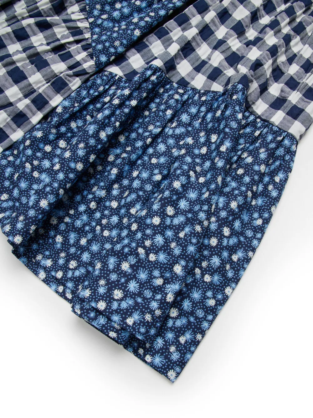 MAX&Co. Kids Jurk met patchwork Blauw