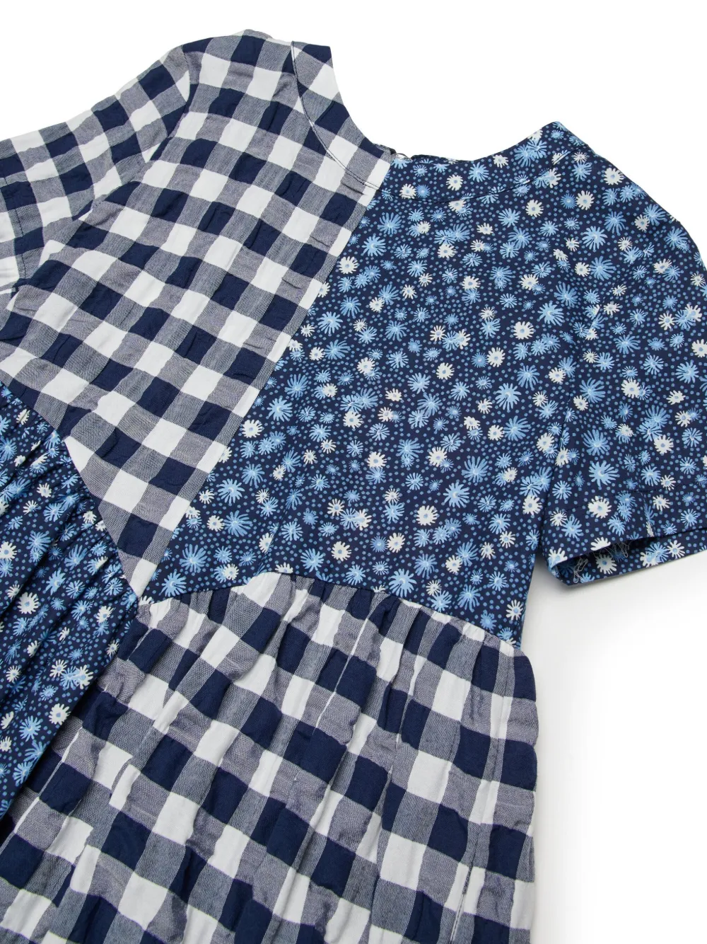 MAX&Co. Kids Jurk met patchwork Blauw