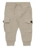 DSQUARED2 KIDS rubber-logo track pants - Brown