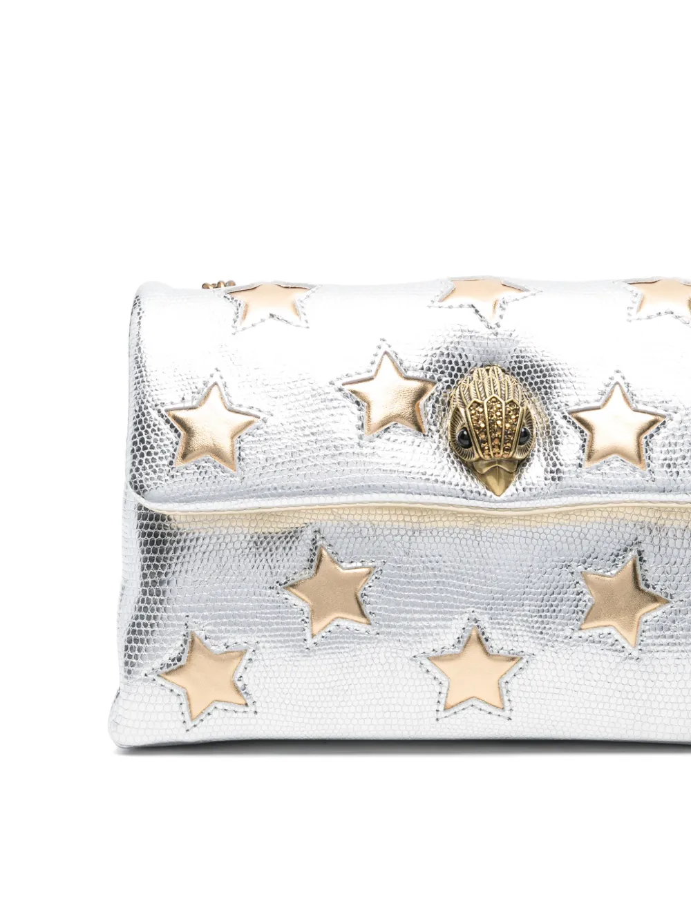 Kurt Geiger London Medium Kensington Star crossbodytas Zilver
