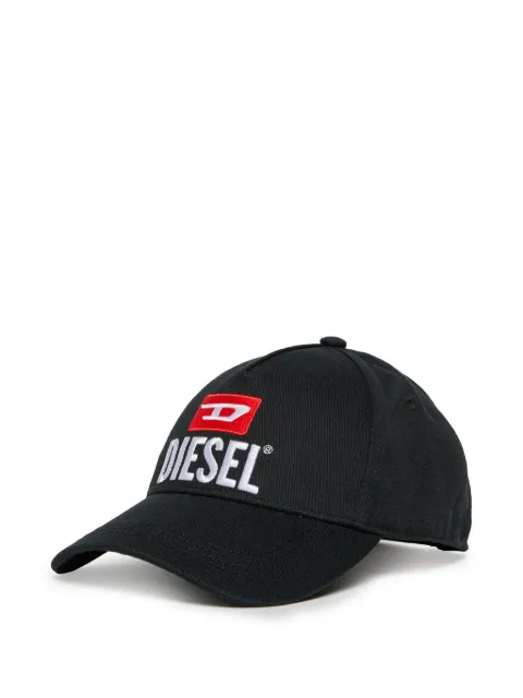 Diesel Kids logo-embroidered cap