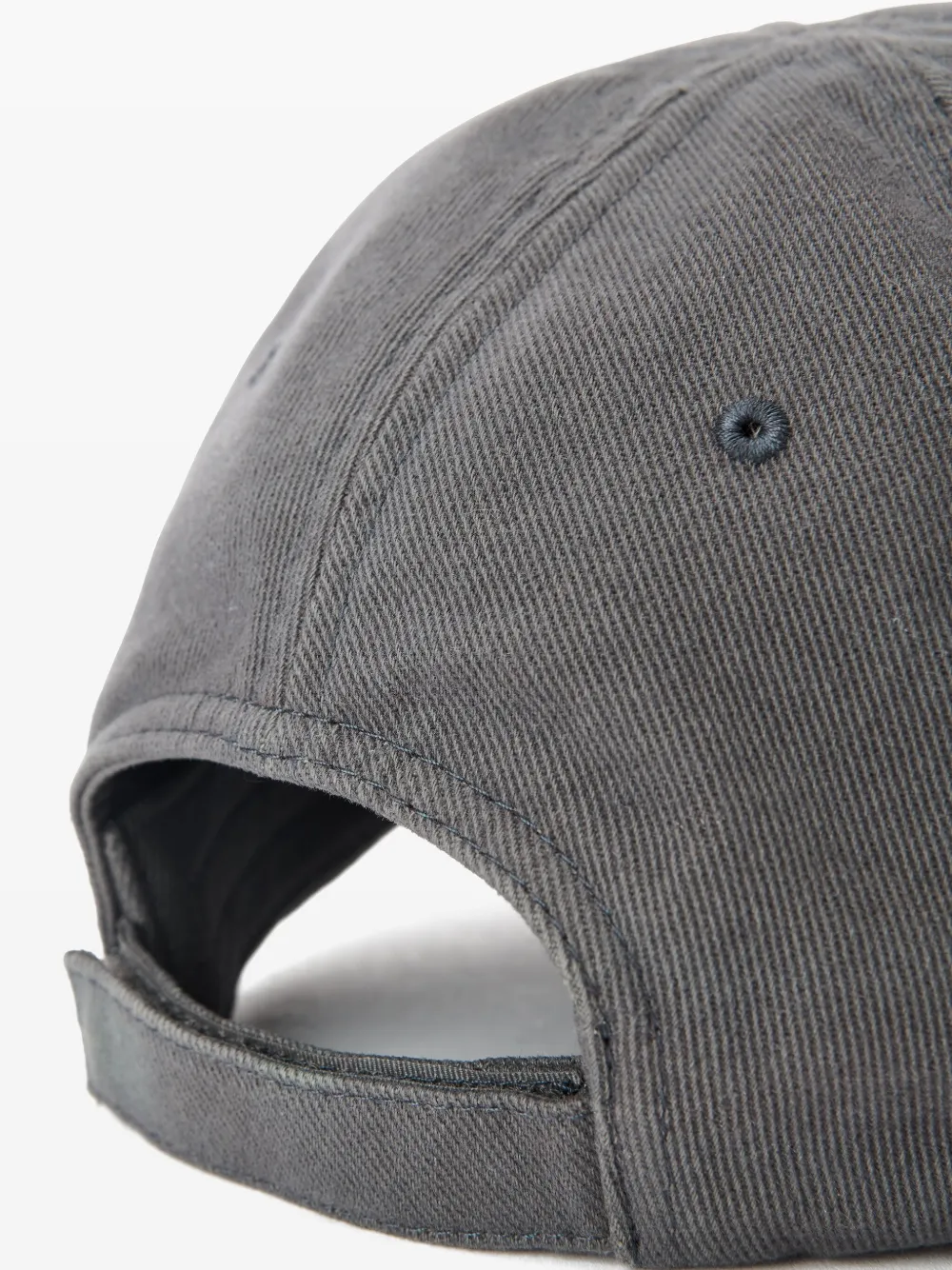 Alexander Wang Distressed Logo Baseball Cap In Grau