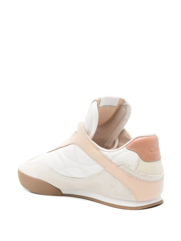 スニーカー Chloe FW25 Chloe Kick Sneakers (CHC25U07ISL 6H1) Chloé Kick Sneaker in Cloudy cream | Chloé US
