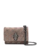 KG Kurt Geiger mini Kensington Kurt cross body bag - Grey