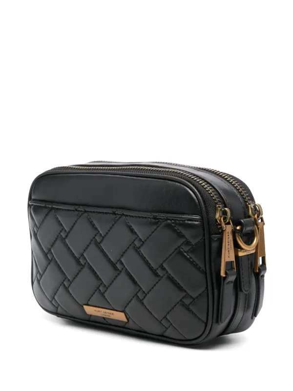 Kurt Geiger London ジップ ショルダーバッグ | ブラック | FARFETCH JP