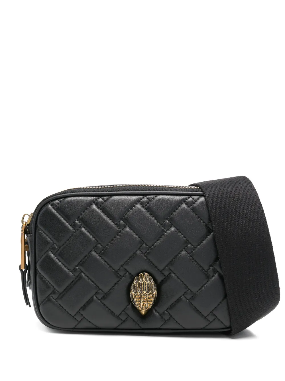 dual-zip crossbody bag