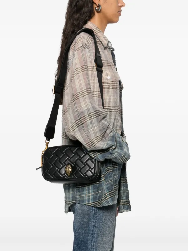 Kurt Geiger London ジップ ショルダーバッグ | ブラック | FARFETCH JP