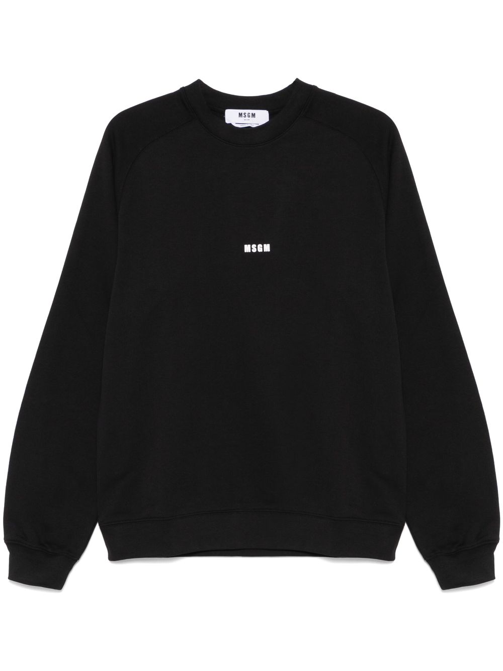 MSGM logo-print sweatshirt - Black