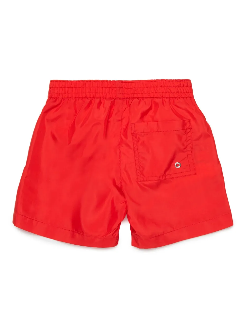 Marni Kids Zwembroek met logo Rood