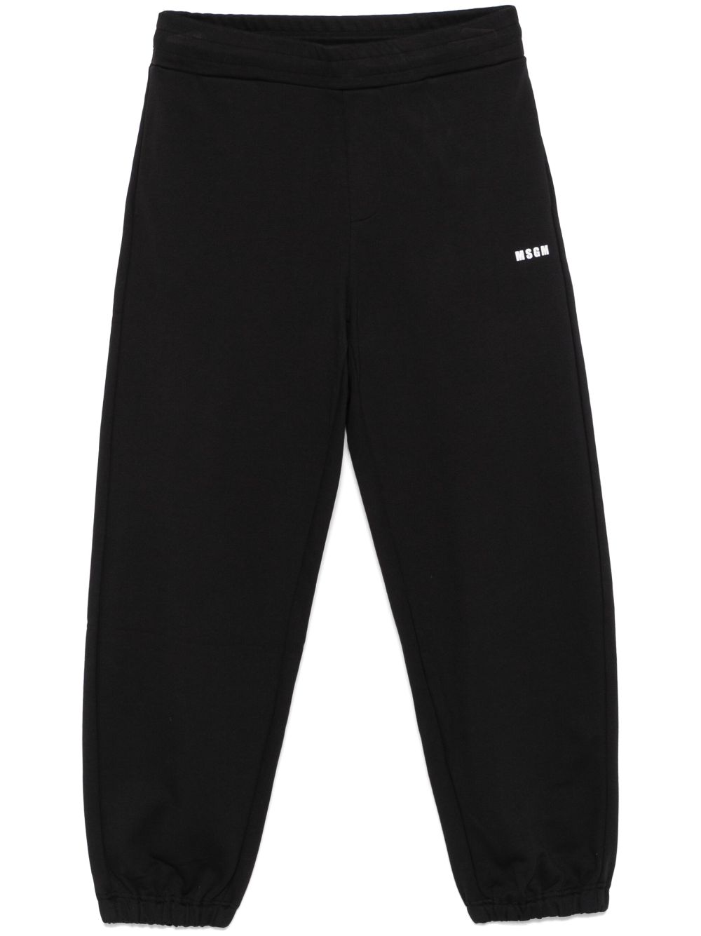 MSGM logo-print track pants - Black