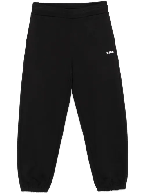 Pantalon de jogging à logo imprimé - MSGM - Modalova