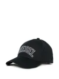 Diesel Kids gabardine baseball cap - Black