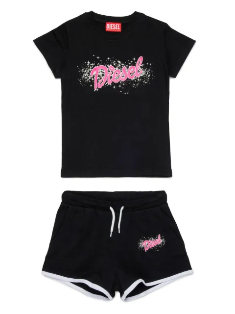 Diesel Kids logo t-shirt and shorts set