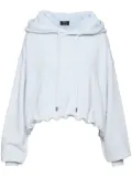 R13 cotton hoodie - Blue