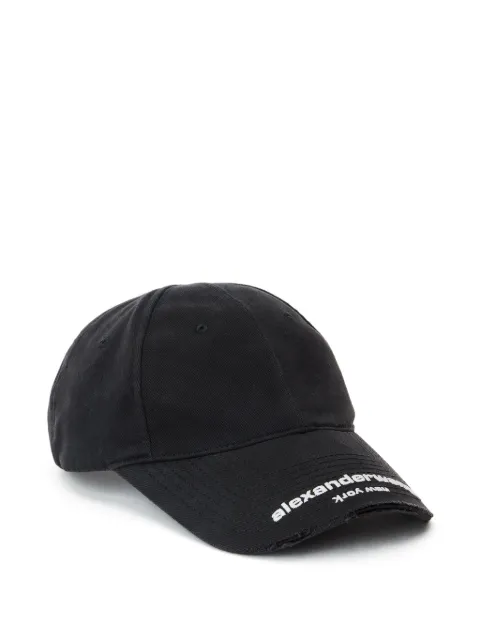 Alexander Wang logo cotton baseball cap