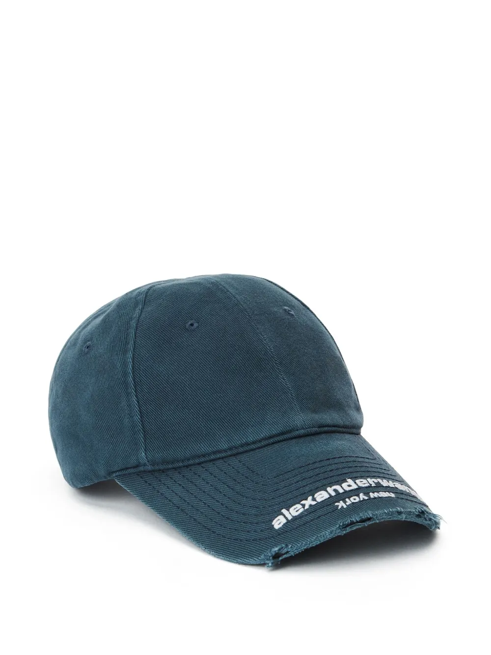 distressed baseball cap