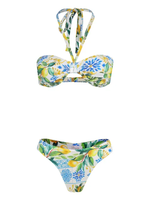 Bikini à imprimé citron - Brigitte - Modalova