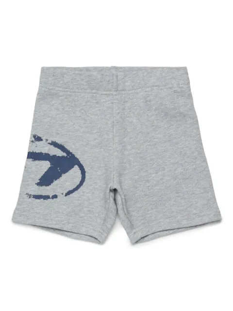 Diesel Kids logo print shorts