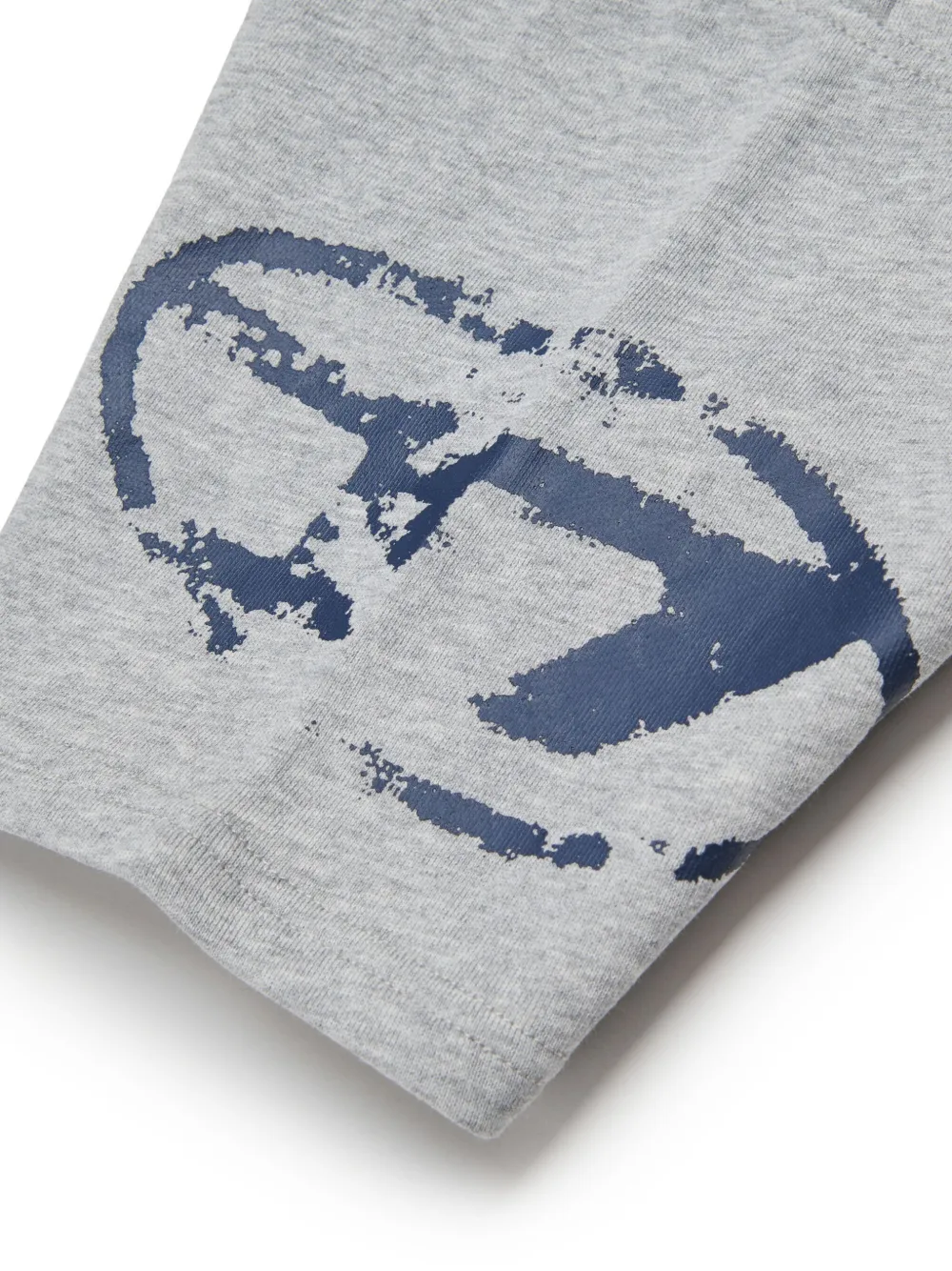 Diesel Kids Shorts met logoprint Grijs