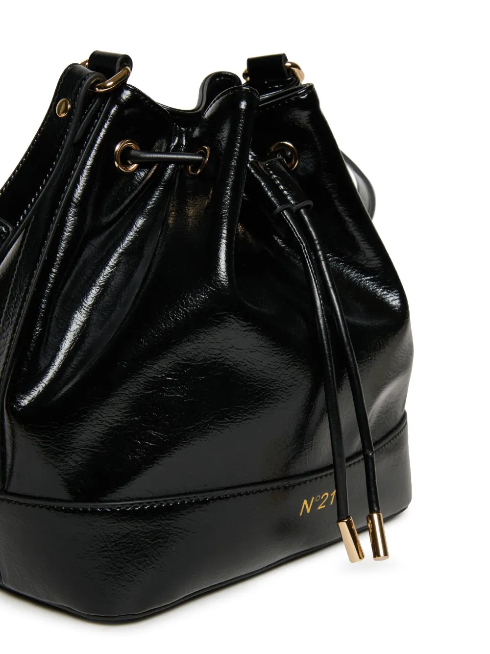 Nº21 Kids Bucket crossbodytas Zwart