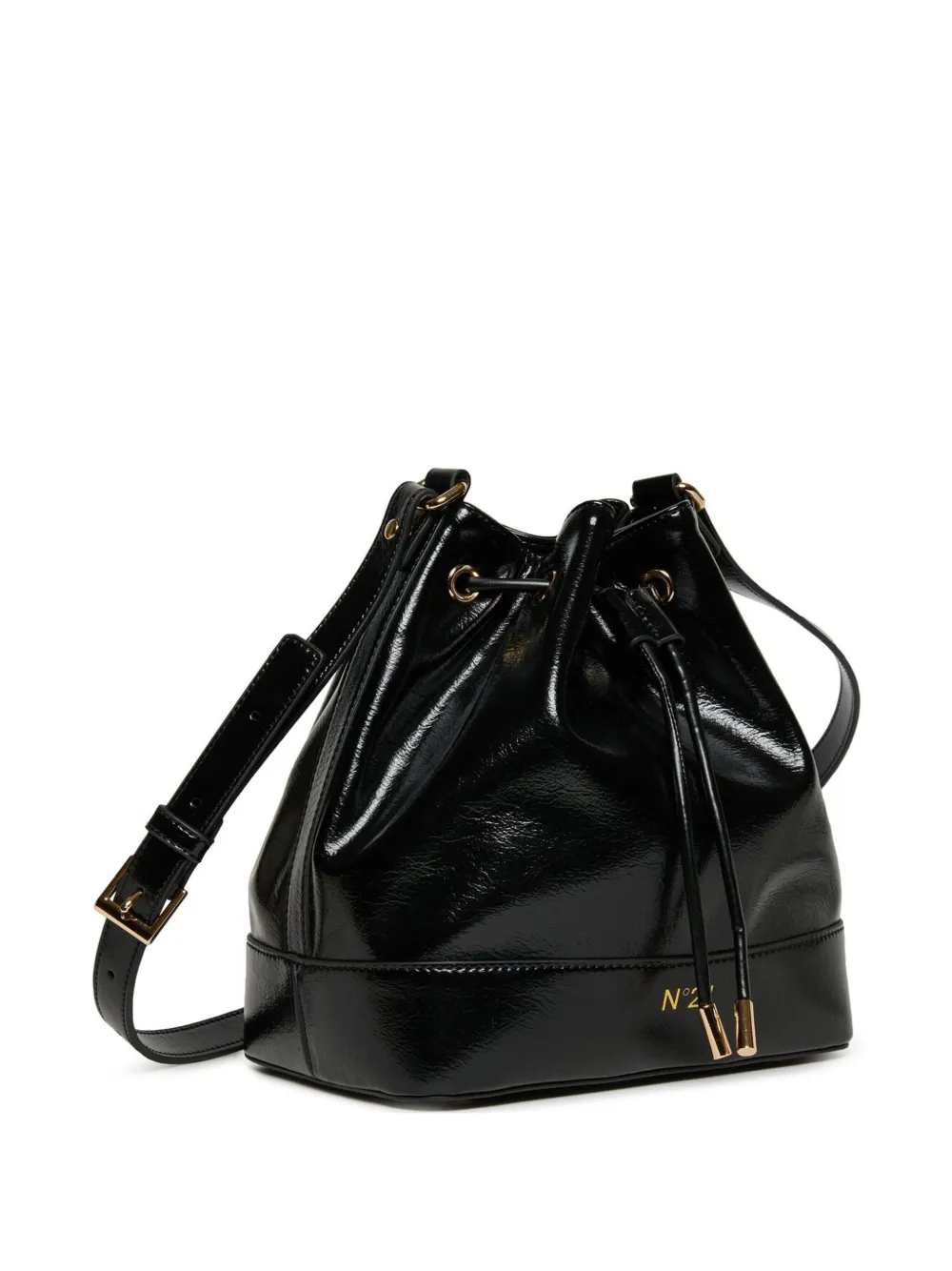 Nº21 Kids Bucket crossbodytas Zwart