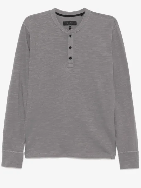 rag & bone Classic Flame Henley shirt