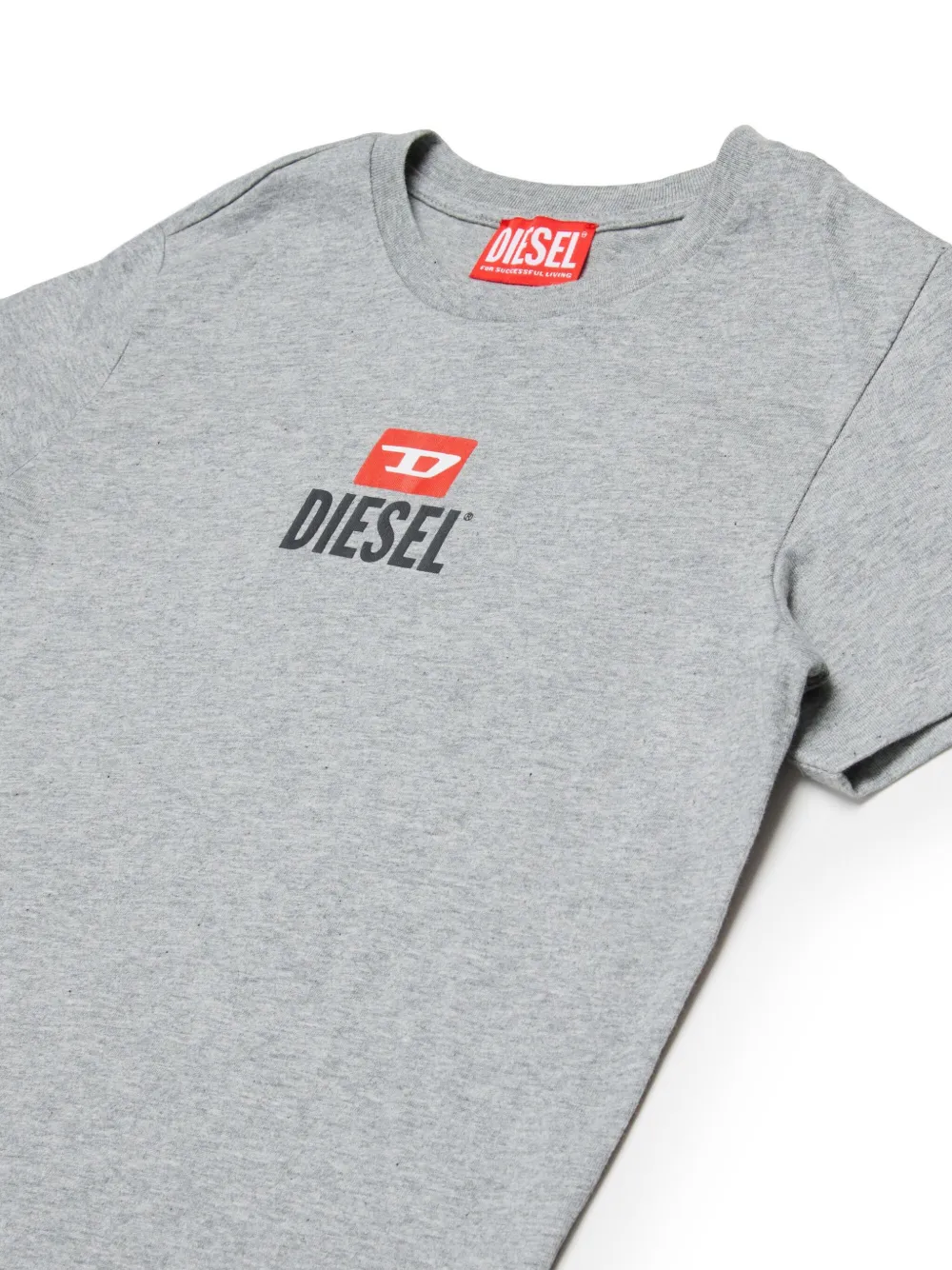 Diesel T-shirt And Bermuda Shorts Set In Grey