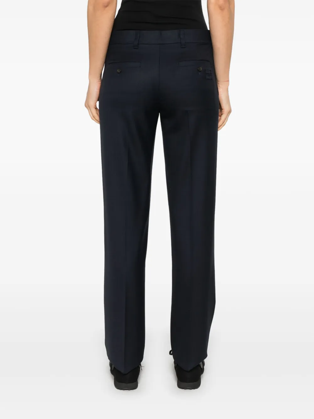 Miu Pantalon Blauw