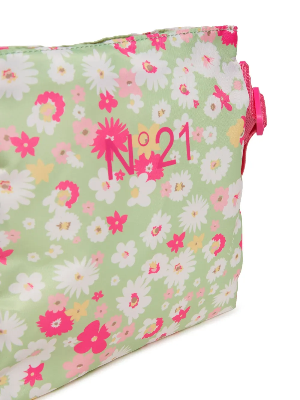 N°21 ALLOVER FLOWERS CLUTCH BAG