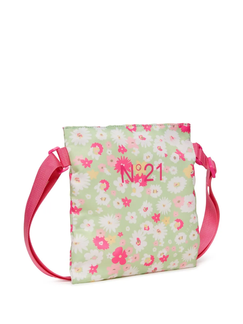 N°21 ALLOVER FLOWERS CLUTCH BAG