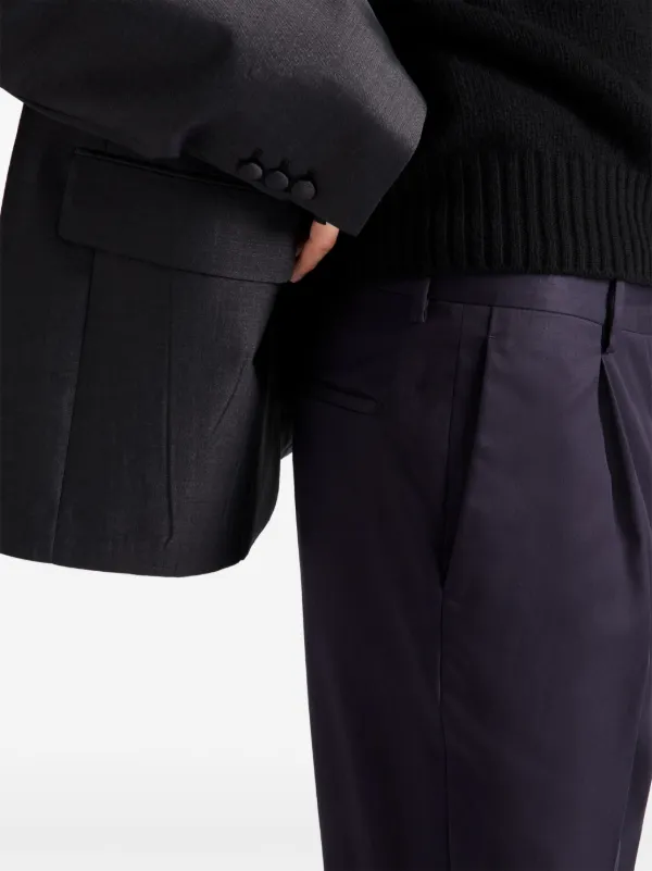 Prada コットンパンツ | ブルー | FARFETCH JP