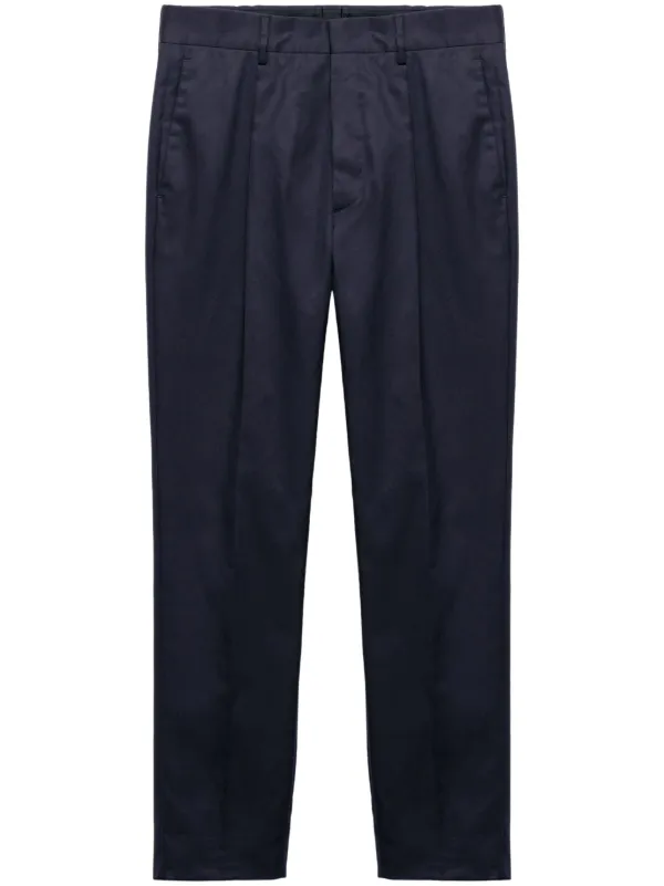PRADA コットン パンツ Prada コットンパンツ | ブルー | FARFETCH JP