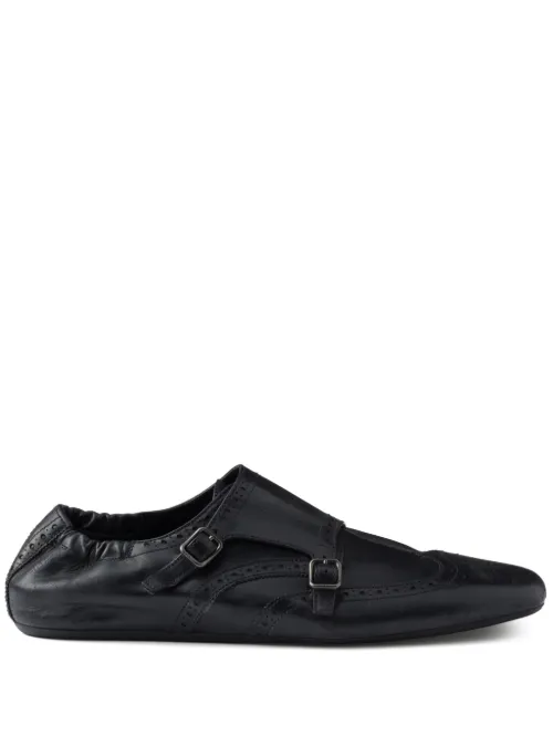 Mocassins à double boucles - Prada - Modalova