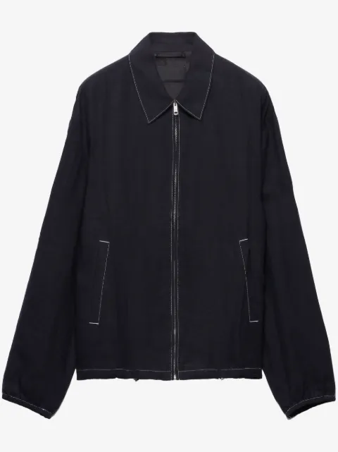 Prada cotton blouson jacket