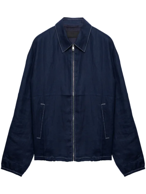 cotton blouson jacket