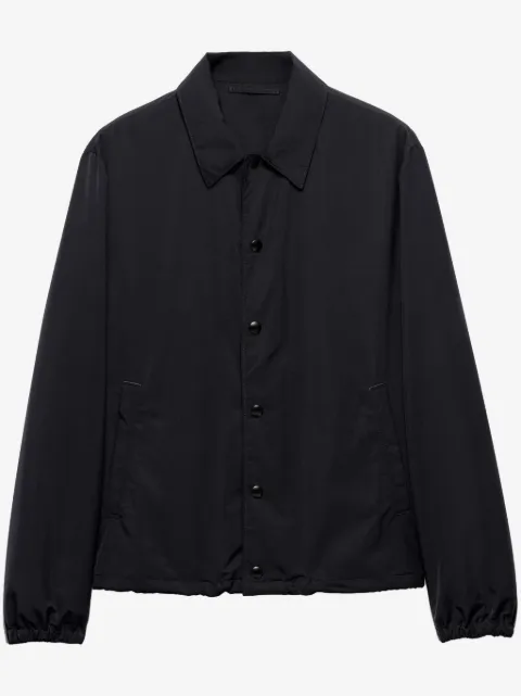 Prada drop-shoulder shirt jacket