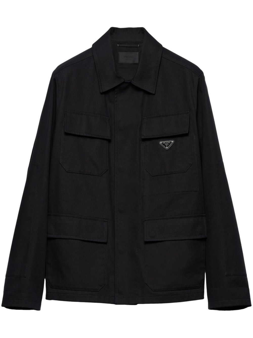 Prada cotton jacket - Black